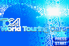 TOCA World Touring Cars Title Screen